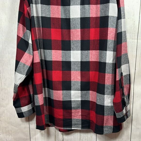 Red Head Brand Co. 3XL Buffalo Plaid Flannel Shirt Rugged Outdoor Cabin Core - Picture 14 of 15